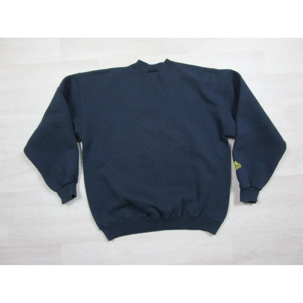 Vintage Super Bowl XXXV Crewneck Sweatshirt Adult (L) 01 Tropicana Ravens Giants